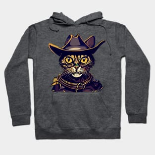 Meowdy Cowboy Cat Hoodie